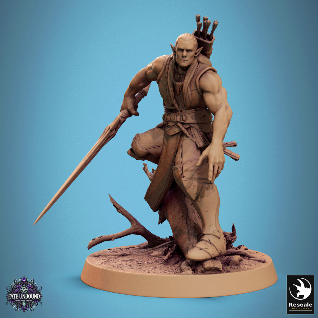 Moon Elf Sentinels - Swords