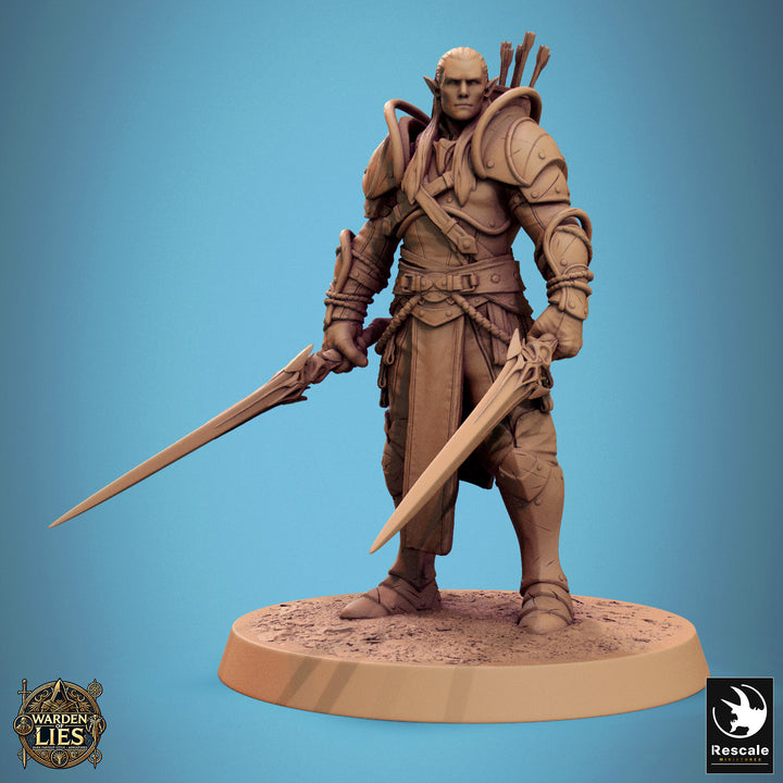 Moon Elf Sentinels - Swords