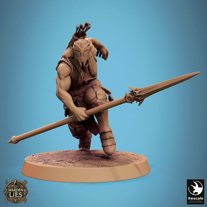 Moon Elf Sentinels - Spears