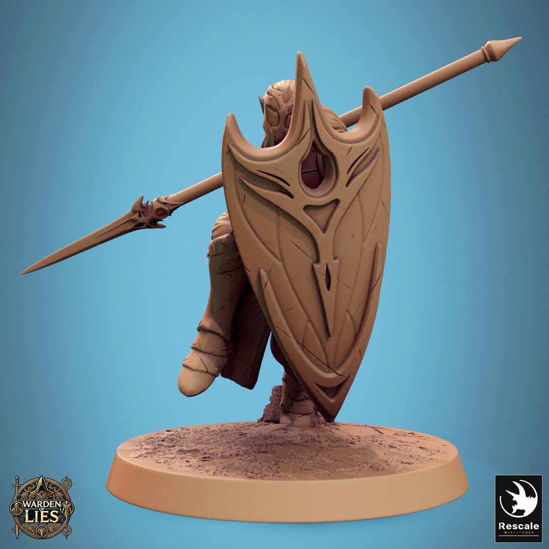 Moon Elf Sentinels - Spears