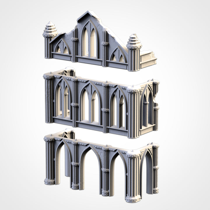 Cathedral Ruins - Terrain Set