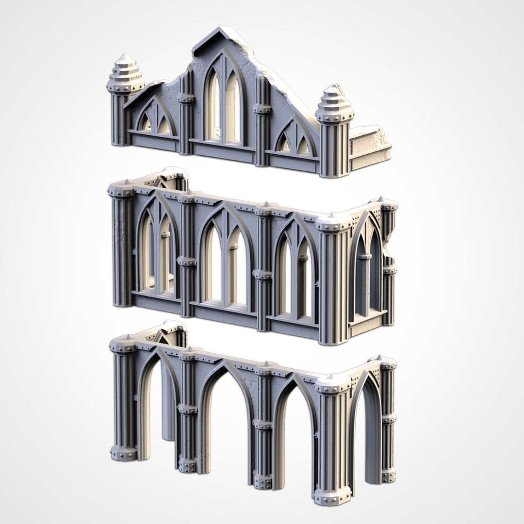 Cathedral Ruins - Terrain Set