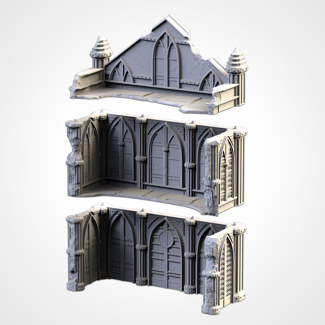 Cathedral Ruins - Terrain Set