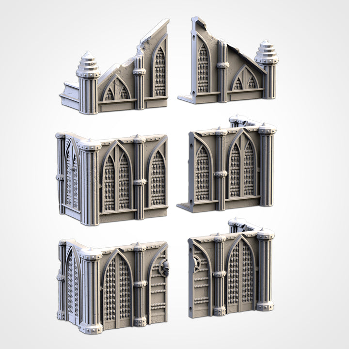 Cathedral Ruins - Terrain Set