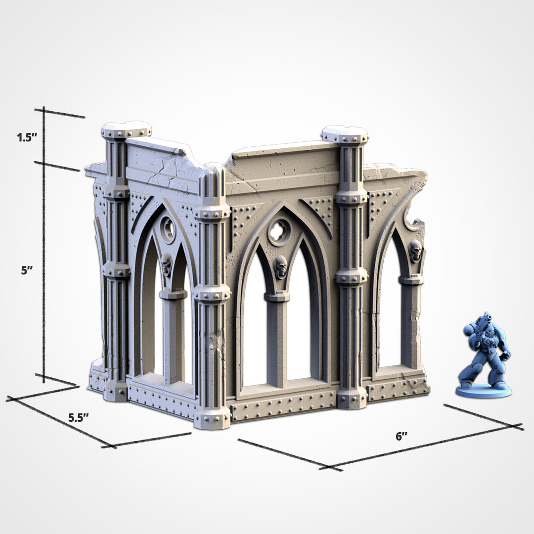 Cathedral Ruins - Terrain Set