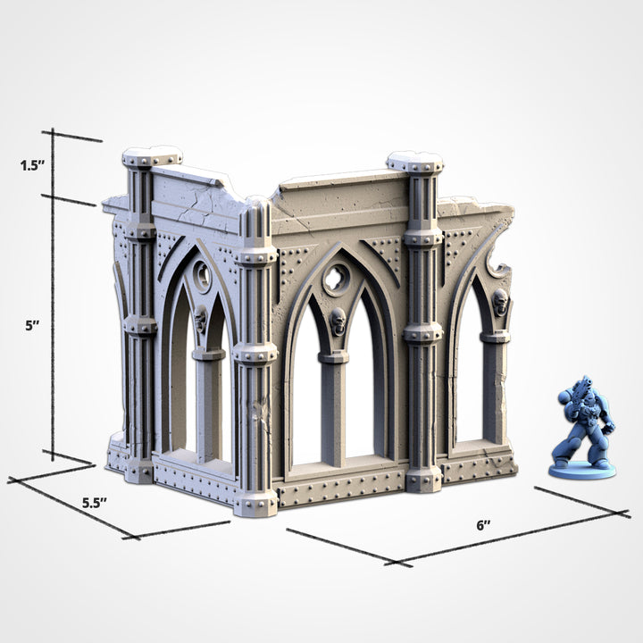 Cathedral Ruins - Terrain Set