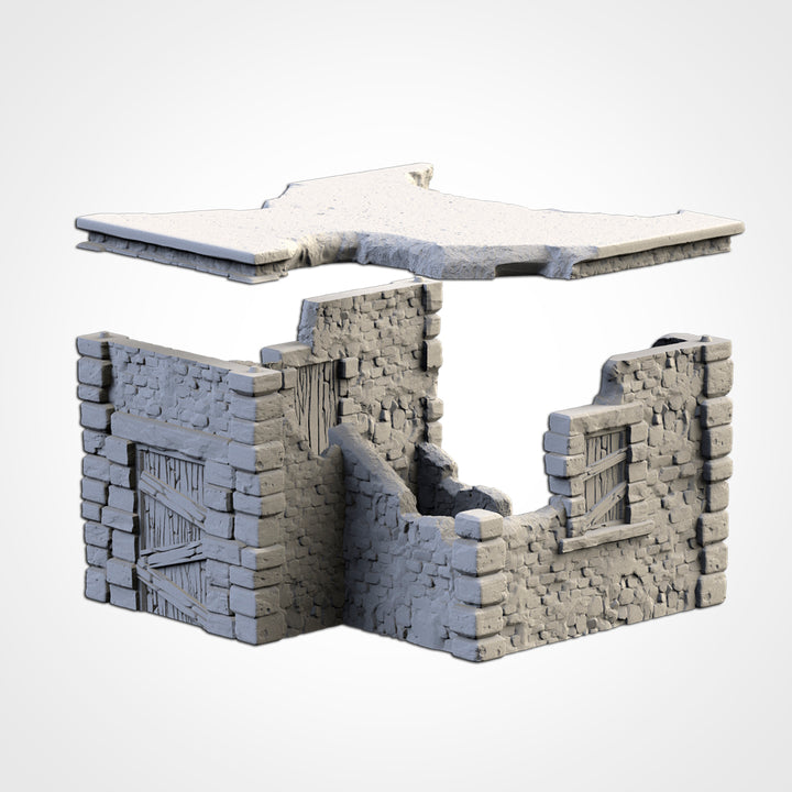 Abandoned Town - Complete Terrain Set