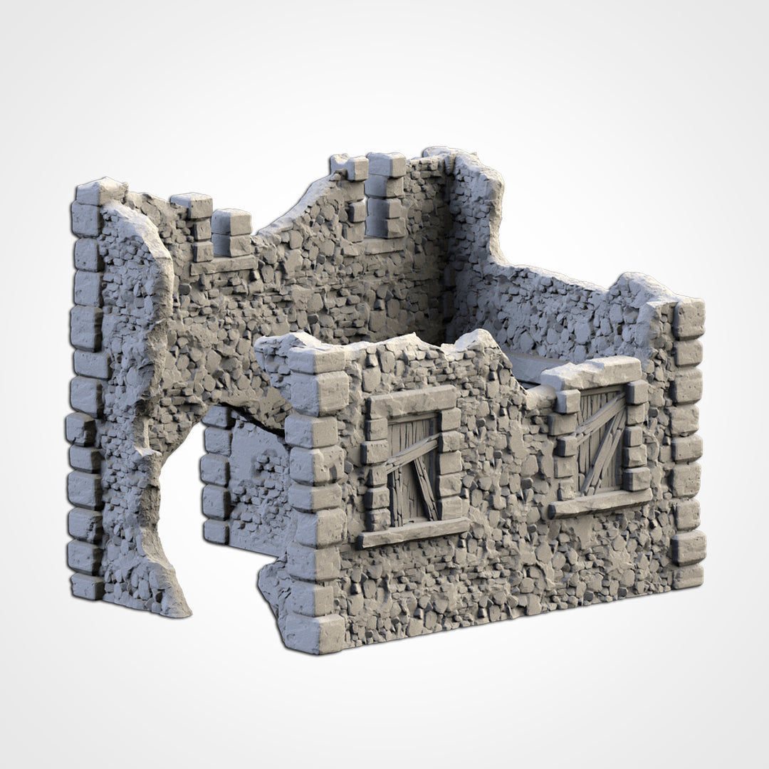 Abandoned Town - Complete Terrain Set