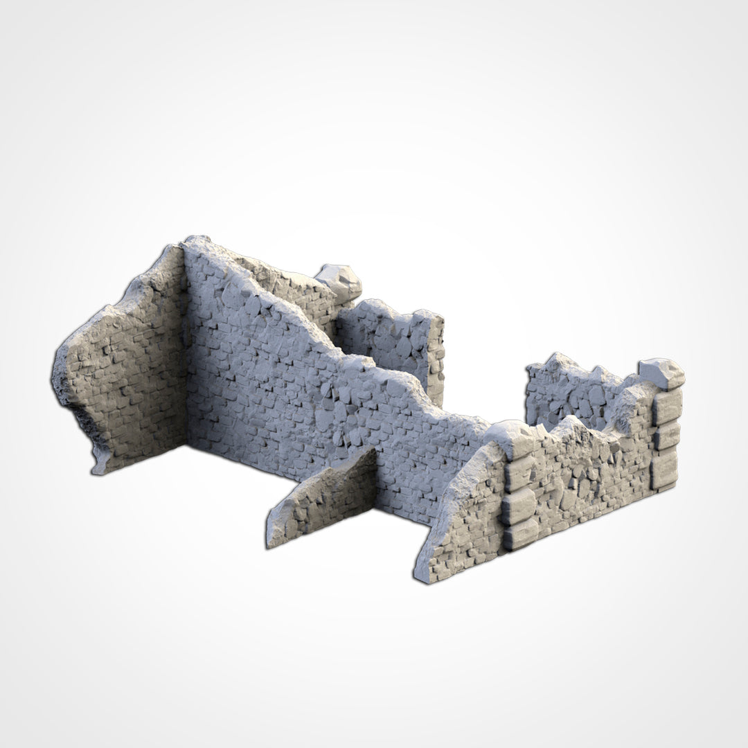 Abandoned Town - Complete Terrain Set