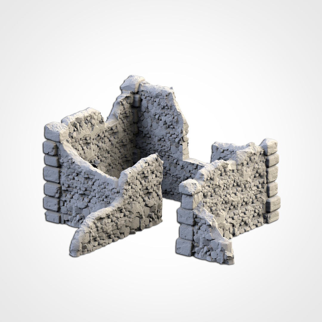 Abandoned Town - Complete Terrain Set