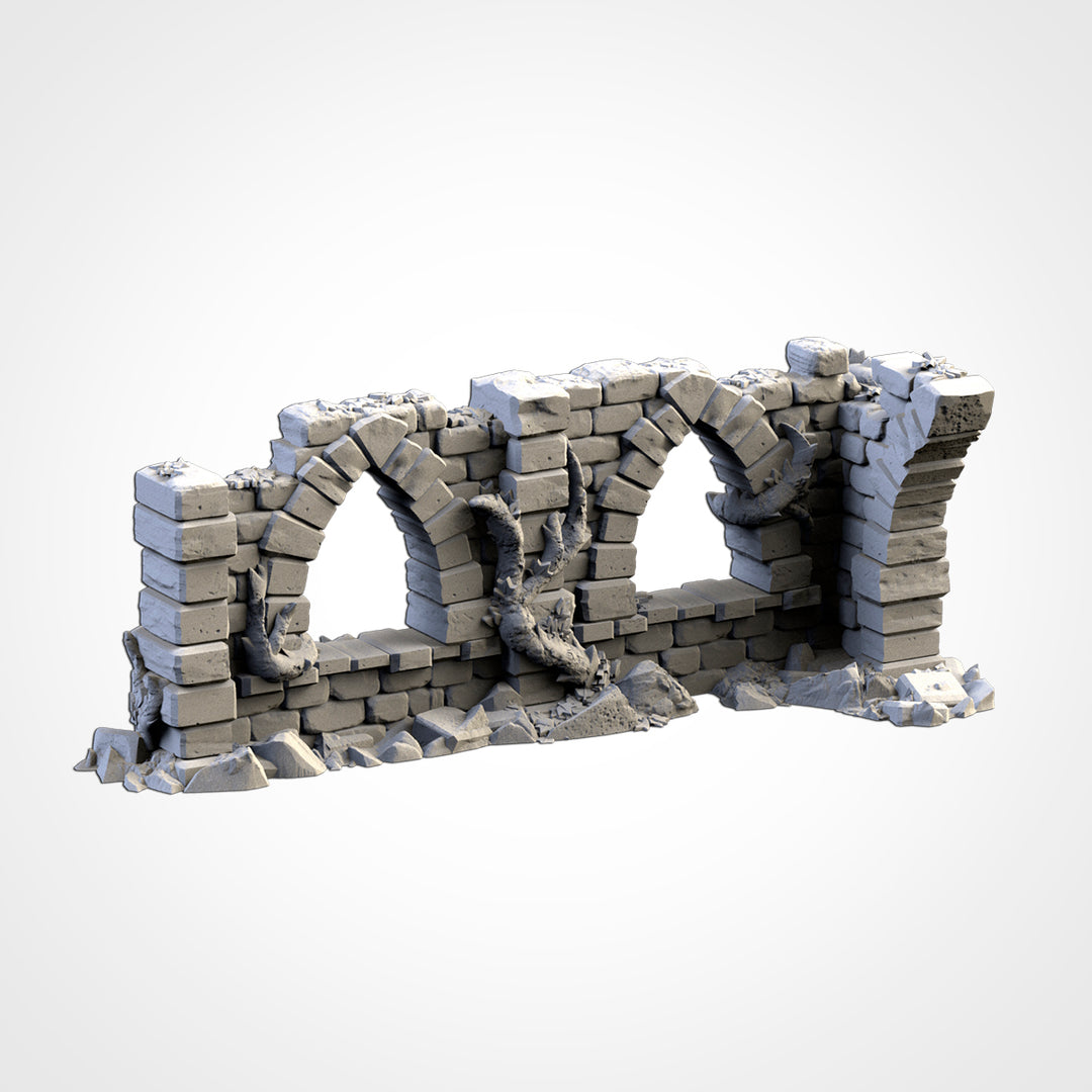 Abandoned City Ruins - Complete Terrain Set