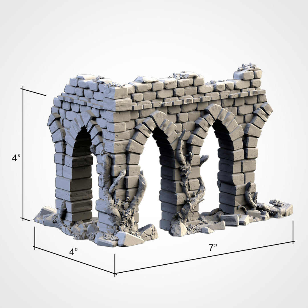 Abandoned City Ruins - Complete Terrain Set
