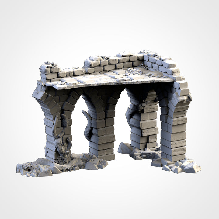 Abandoned City Ruins - Complete Terrain Set