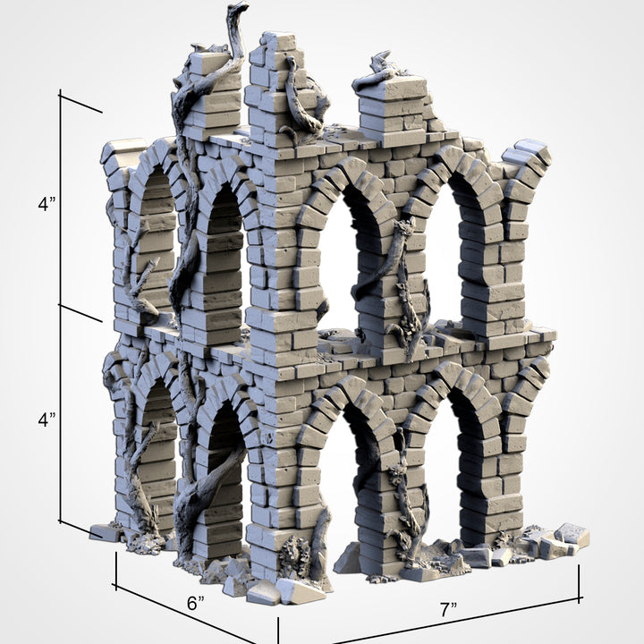 Abandoned City Ruins - Complete Terrain Set