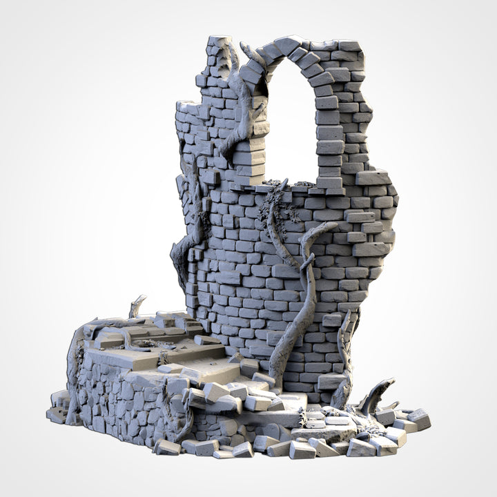 Abandoned City Ruins - Complete Terrain Set