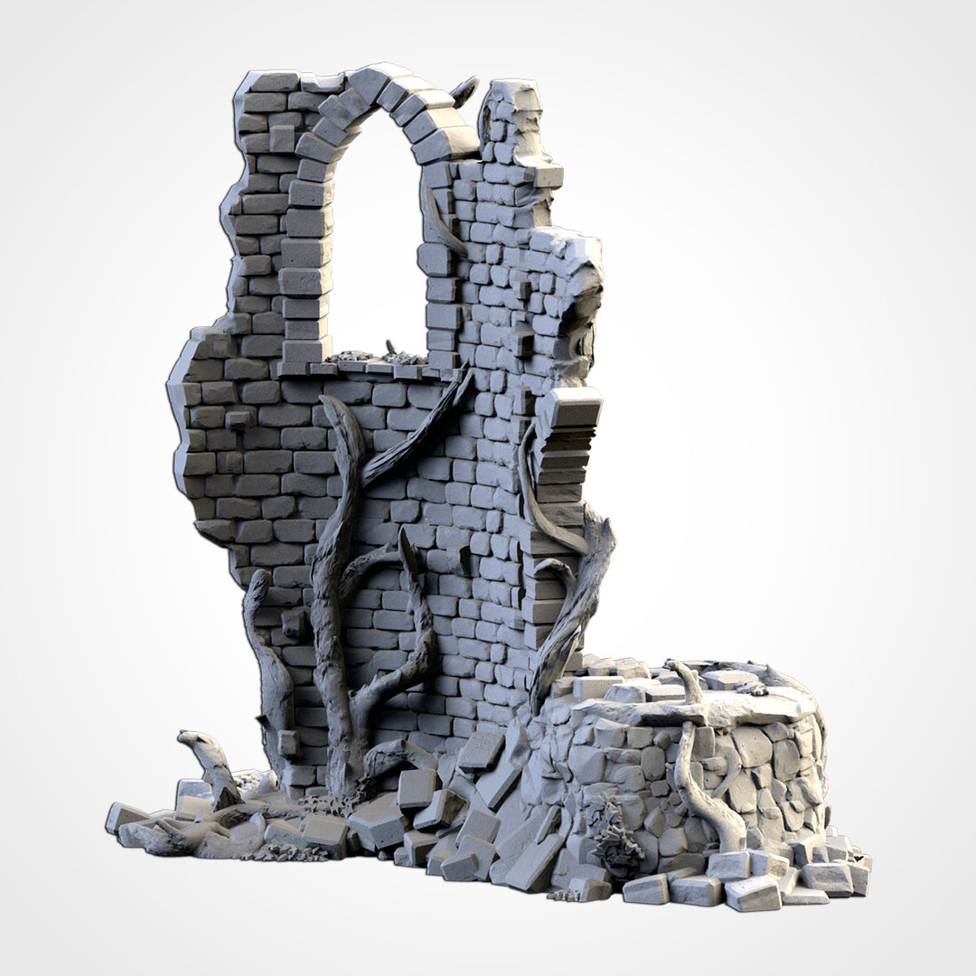 Abandoned City Ruins - Complete Terrain Set