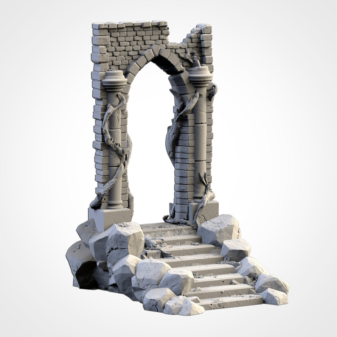 Abandoned City Ruins - Complete Terrain Set