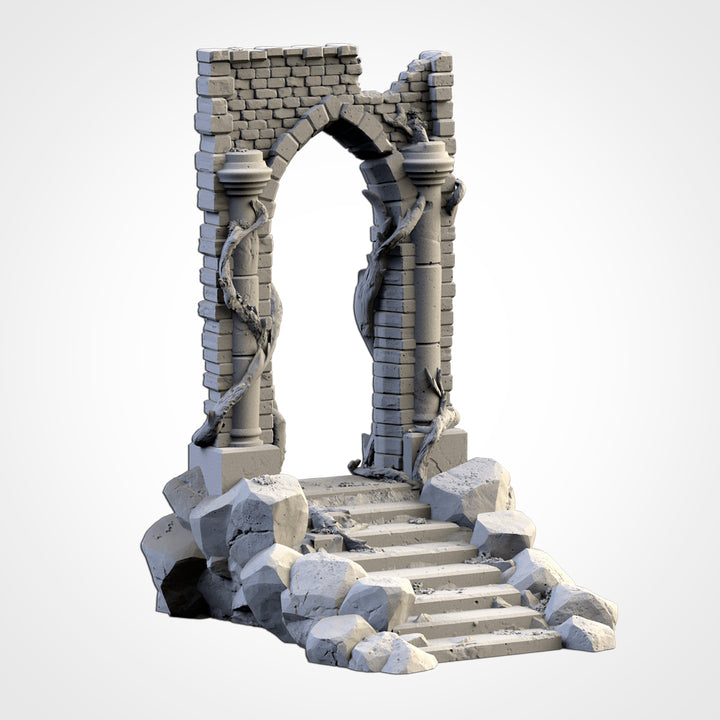 Abandoned City Ruins - Complete Terrain Set