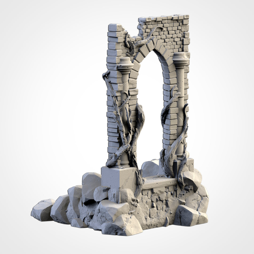 Abandoned City Ruins - Complete Terrain Set