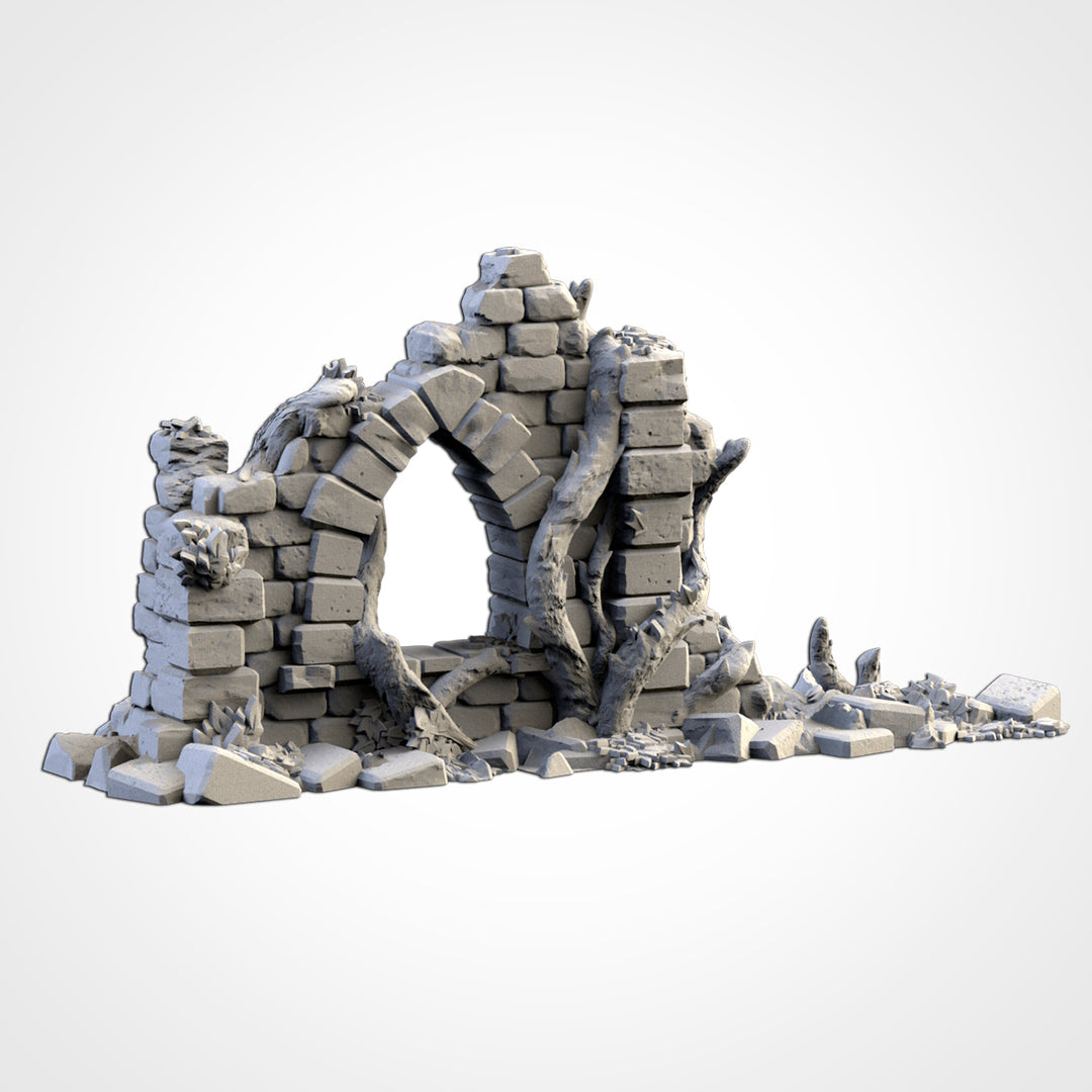 Abandoned City Ruins - Complete Terrain Set