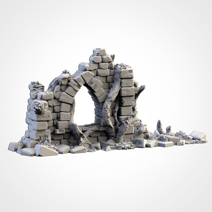 Abandoned City Ruins - Complete Terrain Set