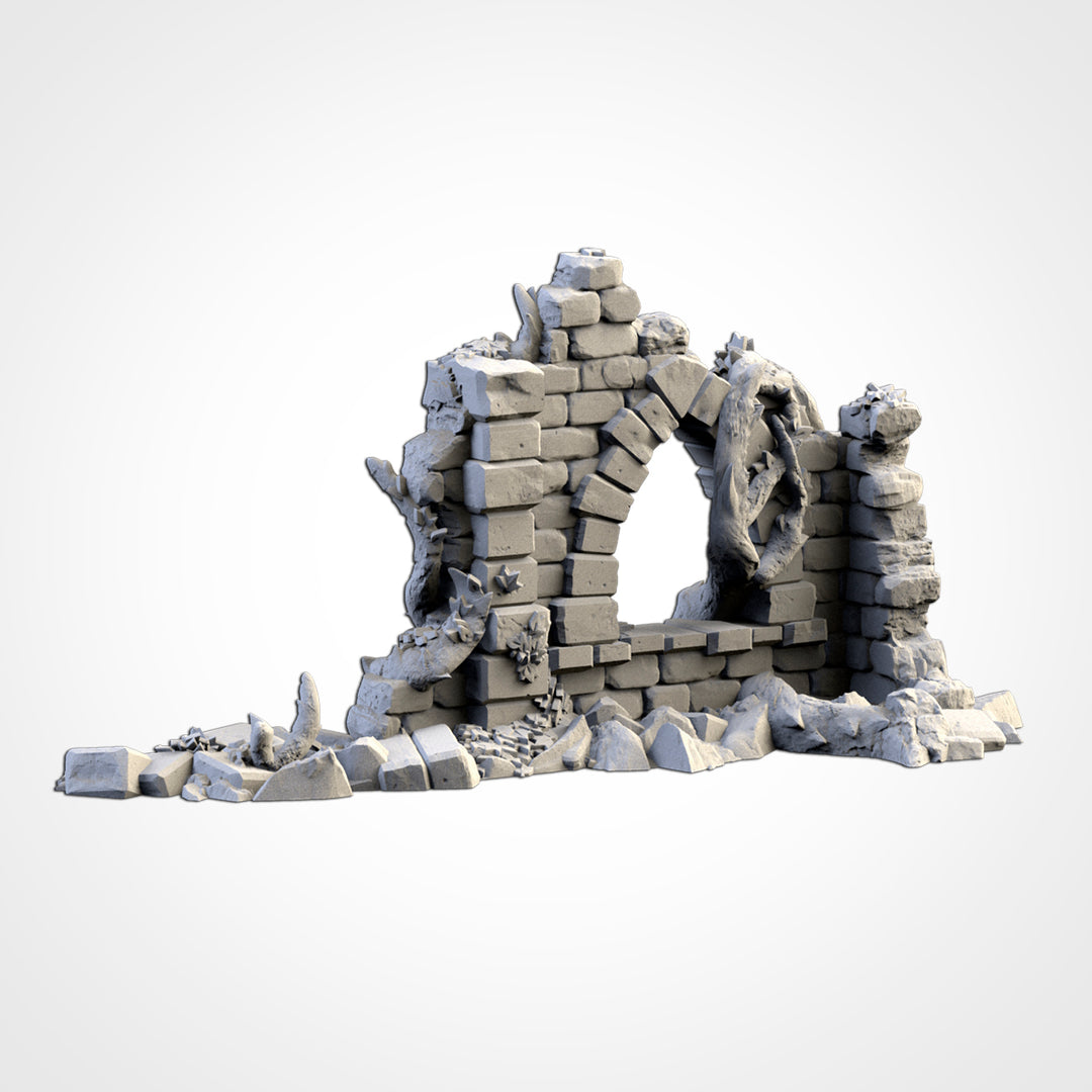 Abandoned City Ruins - Complete Terrain Set