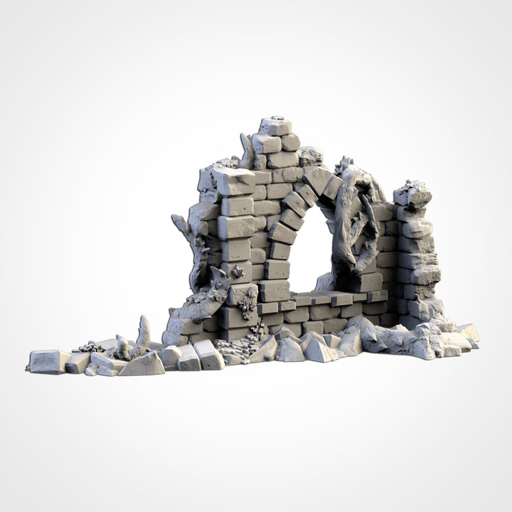 Abandoned City Ruins - Complete Terrain Set
