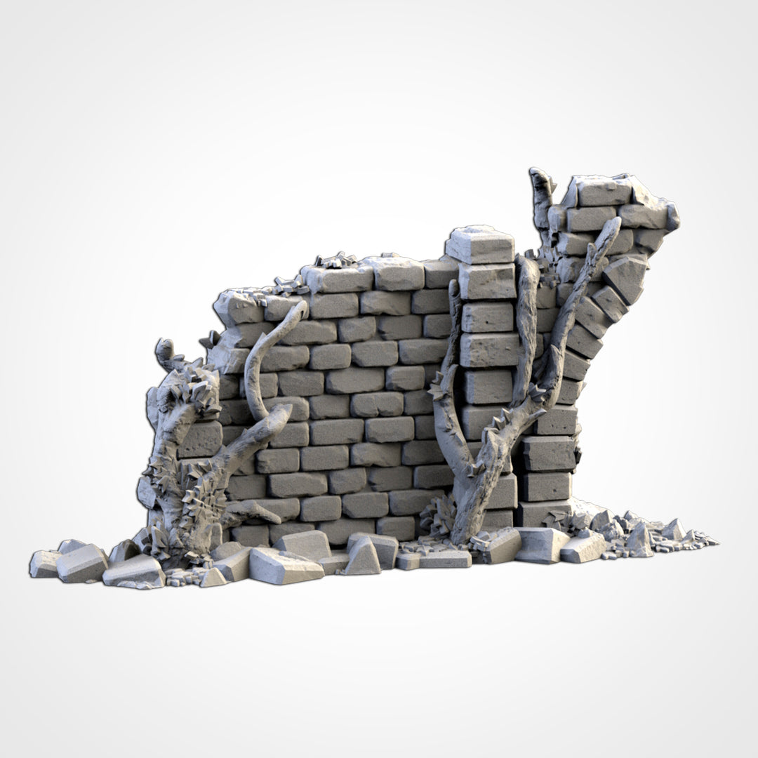 Abandoned City Ruins - Complete Terrain Set