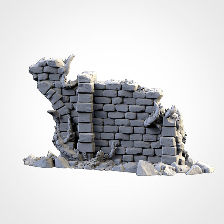 Abandoned City Ruins - Complete Terrain Set