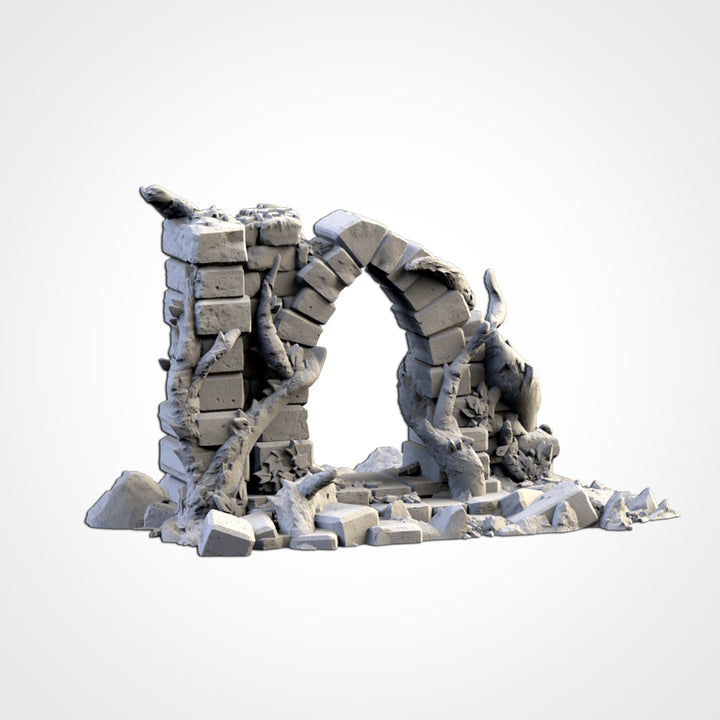 Abandoned City Ruins - Complete Terrain Set