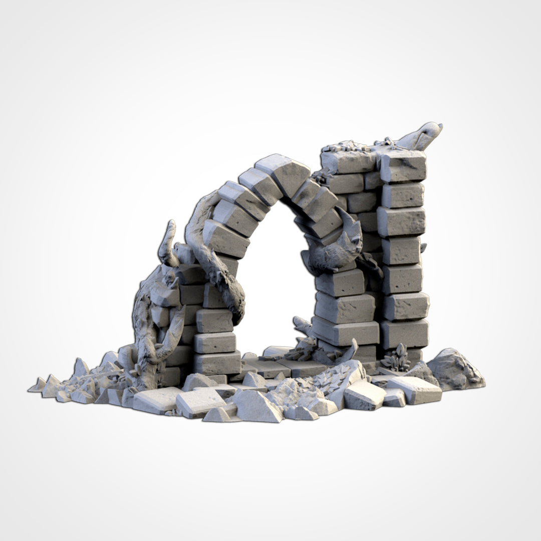 Abandoned City Ruins - Complete Terrain Set