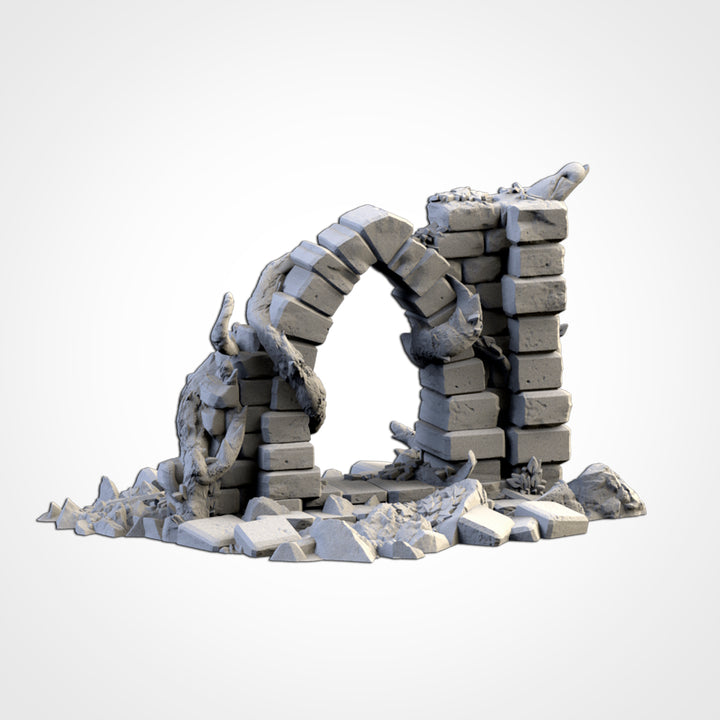 Abandoned City Ruins - Complete Terrain Set