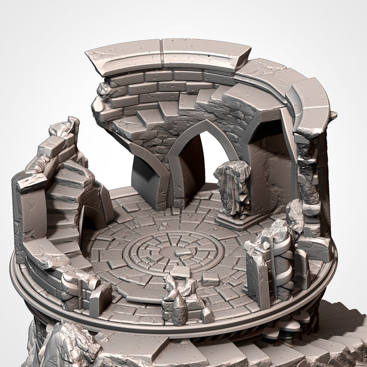 Ruins on the Mountain - Fantasy Terrain Set