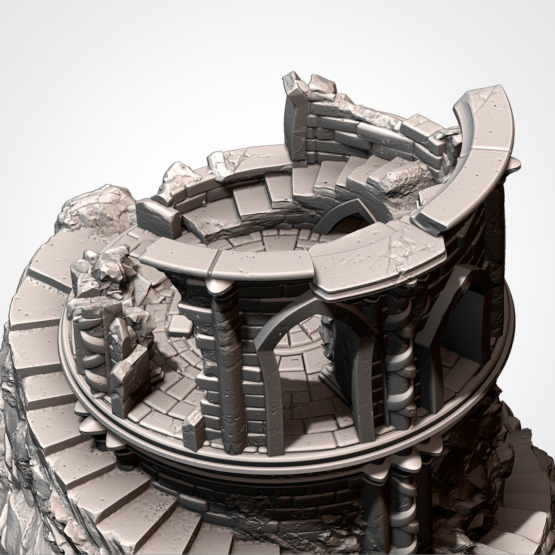 Ruins on the Mountain - Fantasy Terrain Set