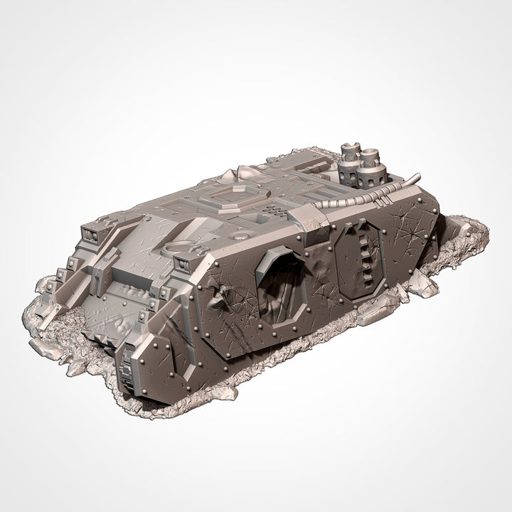 Crashed Tanks - Complete Sci-Fi Terrain Set