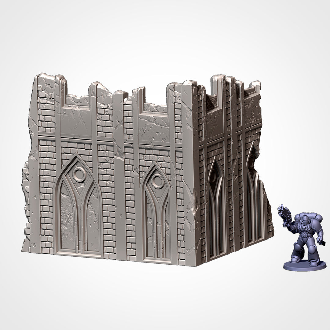 City Classic Ruins - Complete Sci-Fi Terrain Set