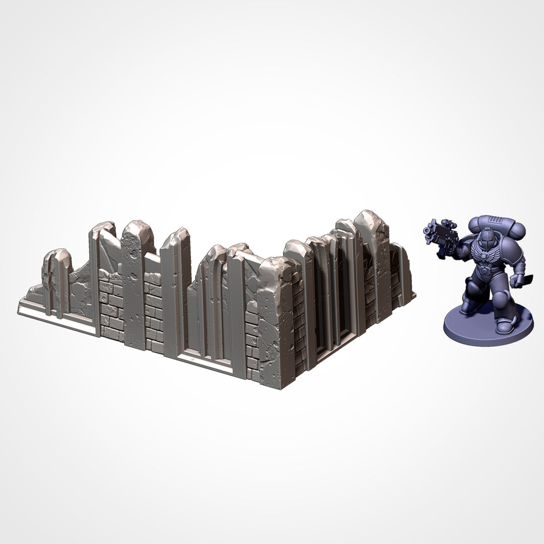 City Classic Ruins - Complete Sci-Fi Terrain Set