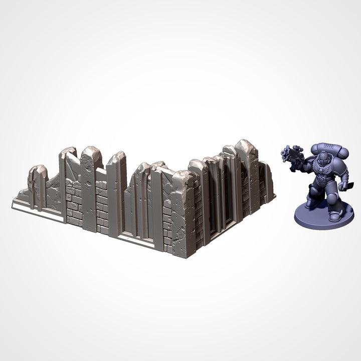 City Classic Ruins - Complete Sci-Fi Terrain Set