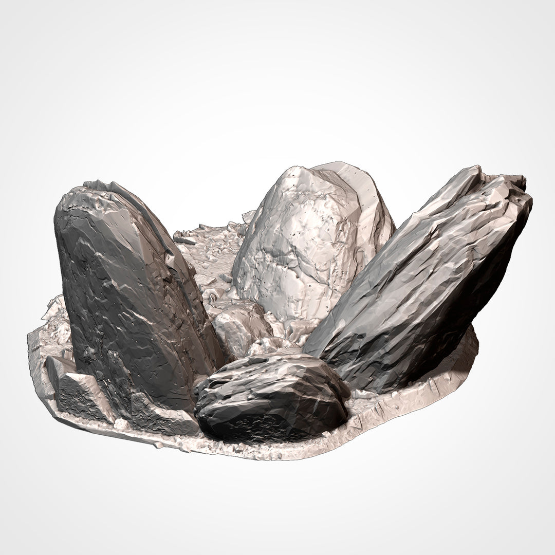 Rocky Scatter - Complete Terrain Set