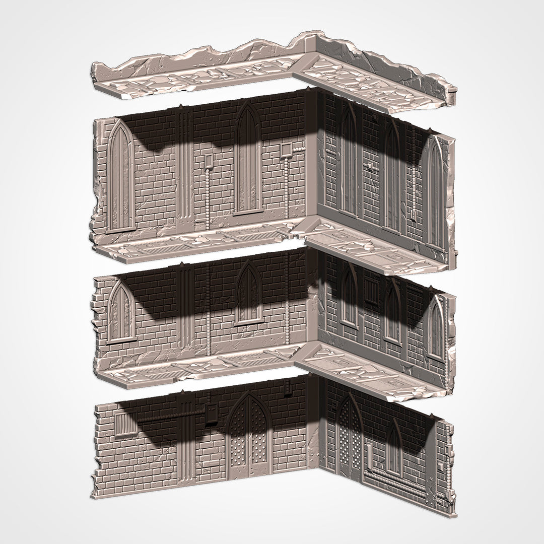 Catherdal Ruins UKTC - Complete Set