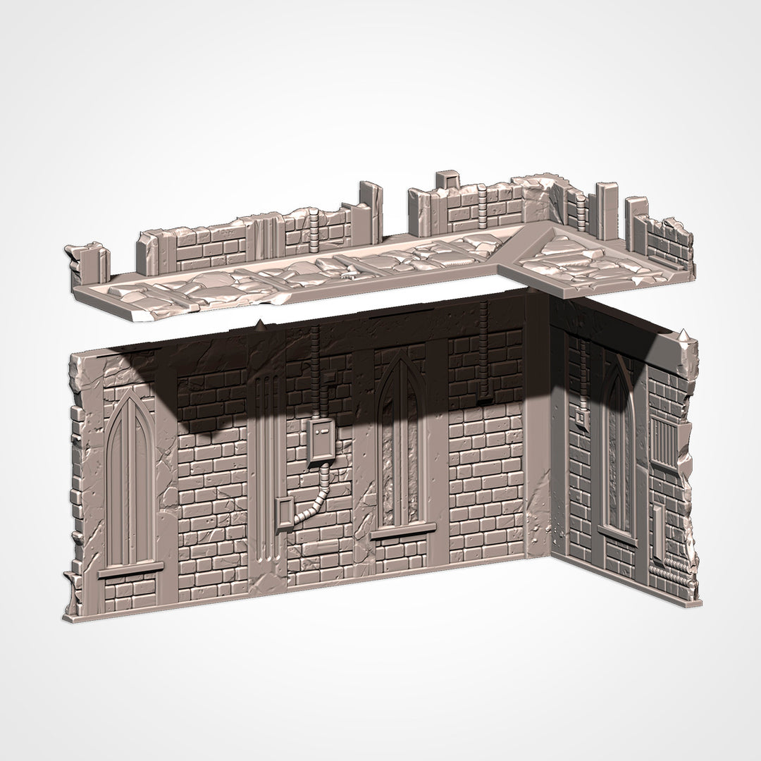 Catherdal Ruins UKTC - Complete Set