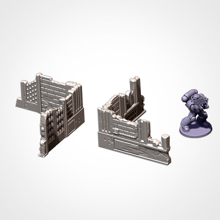 Catherdal Ruins UKTC - Complete Set