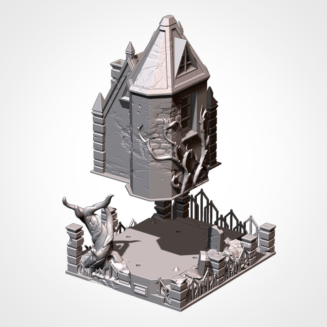 Night of the Living Dead Church - Fantasy Terrain Set