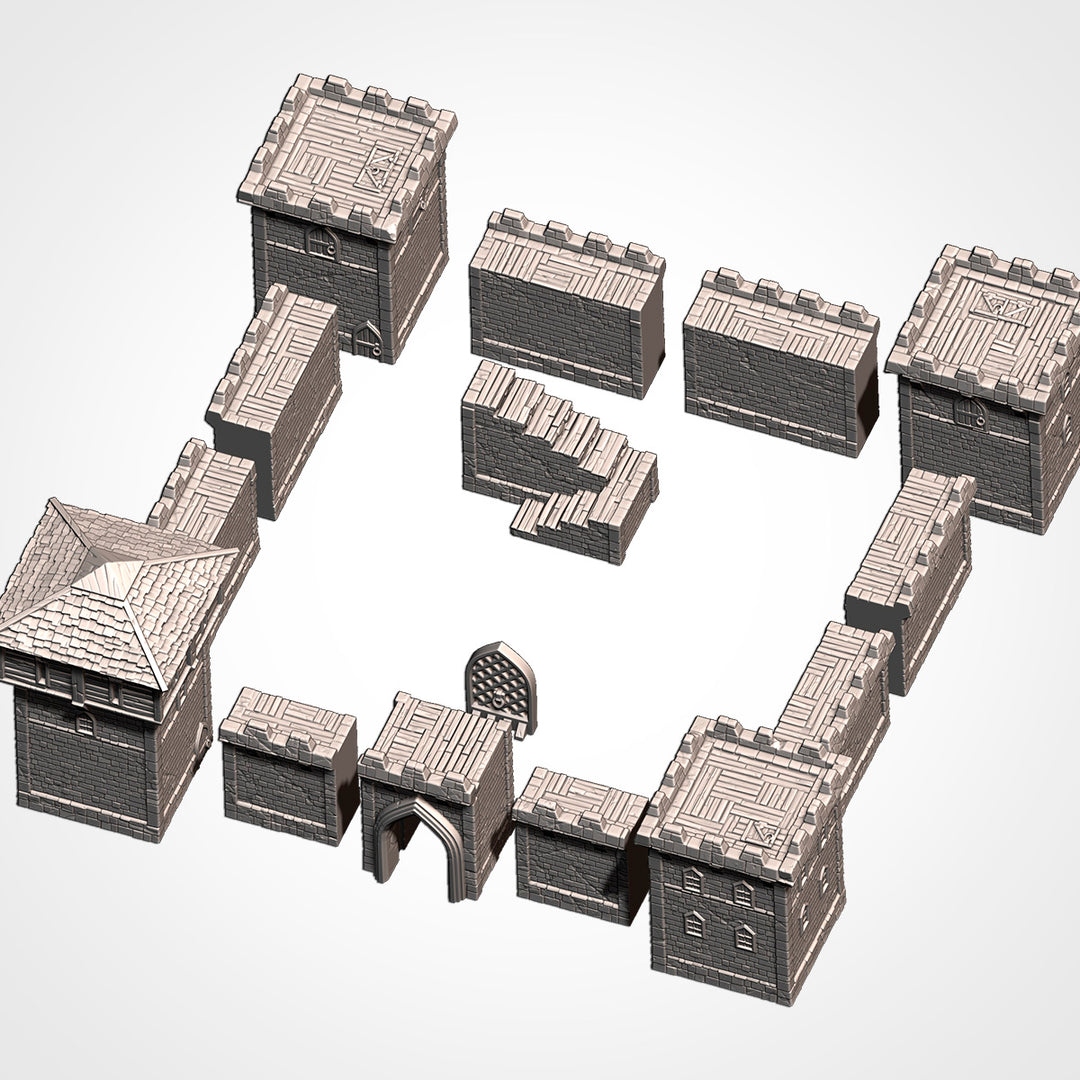 Classic Fortress - Fantasy Terrain Set