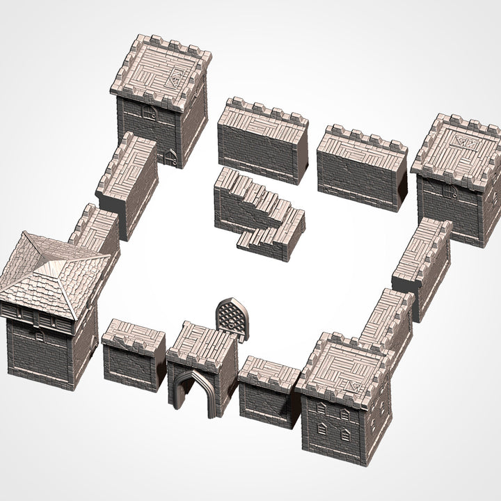 Classic Fortress - Fantasy Terrain Set
