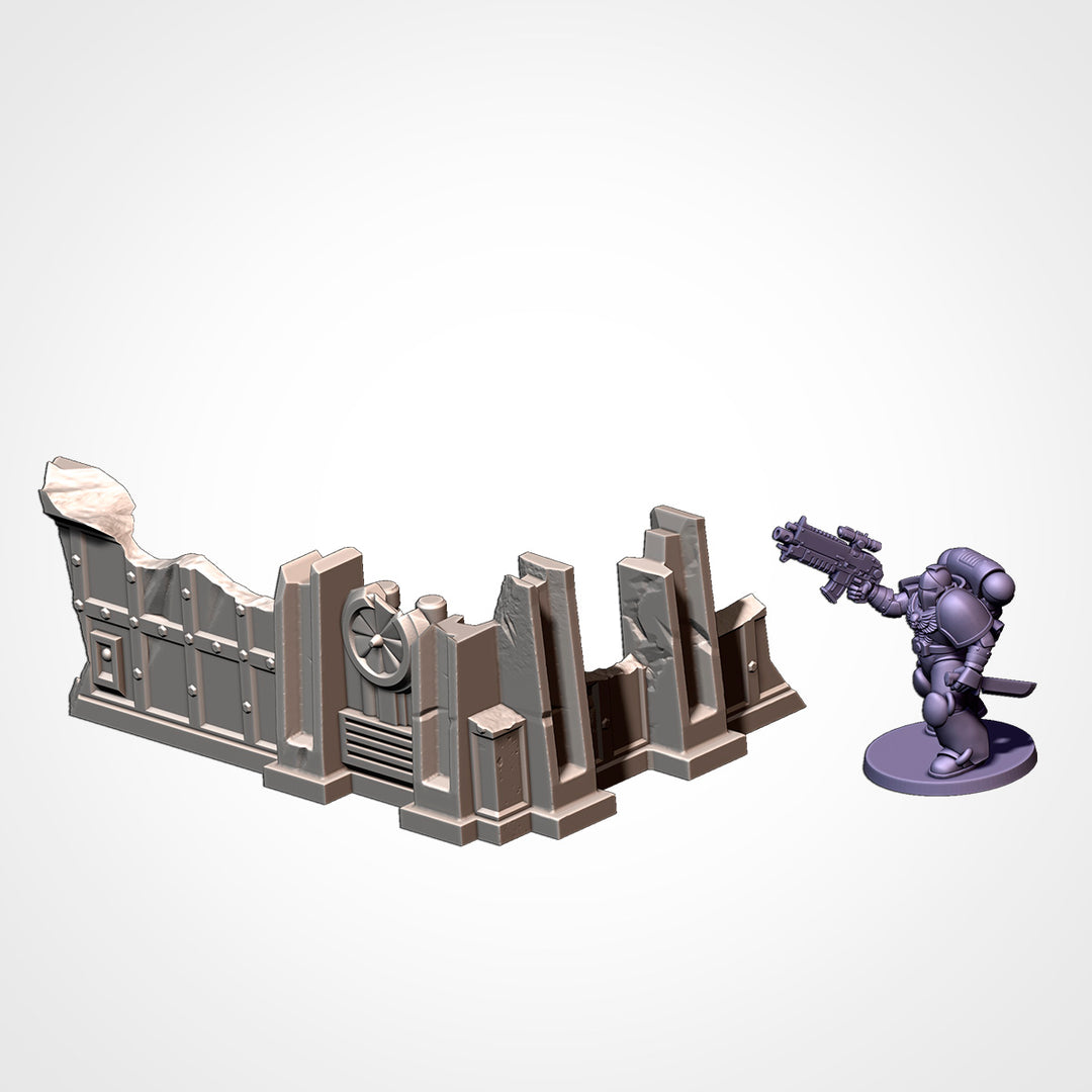 Industrial Ruins - Complete Sci-Fi Terrain Set