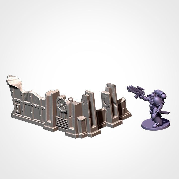 Industrial Ruins - Complete Sci-Fi Terrain Set