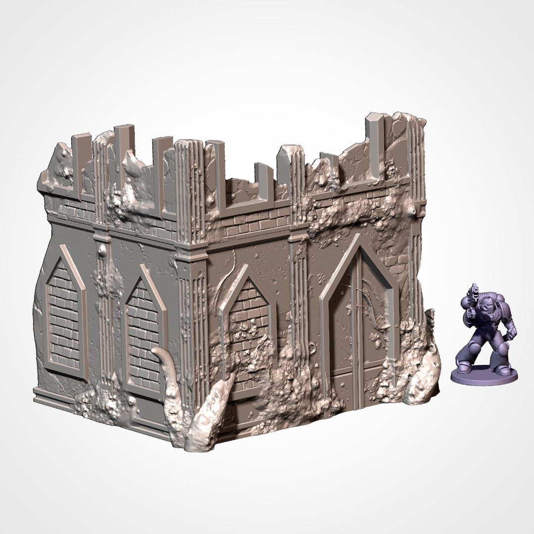 Infected Ruins - Complete Terrain Set