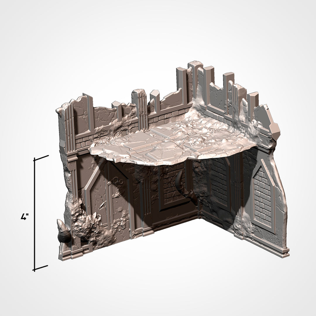 Infected Ruins - Complete Terrain Set
