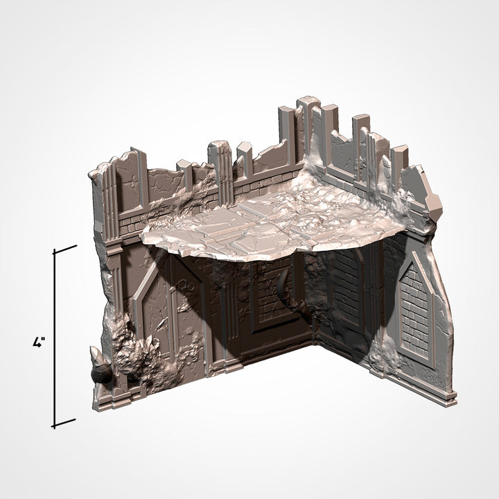 Infected Ruins - Complete Terrain Set